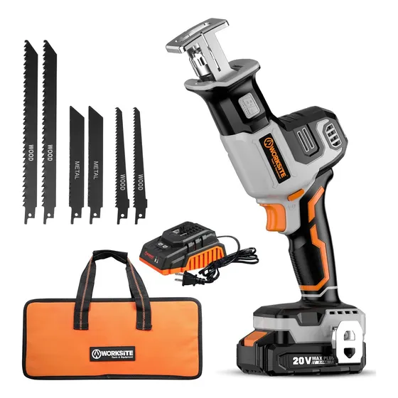 Brushless Reciprocating Saw, 20v Cordless Onehanded Rec...