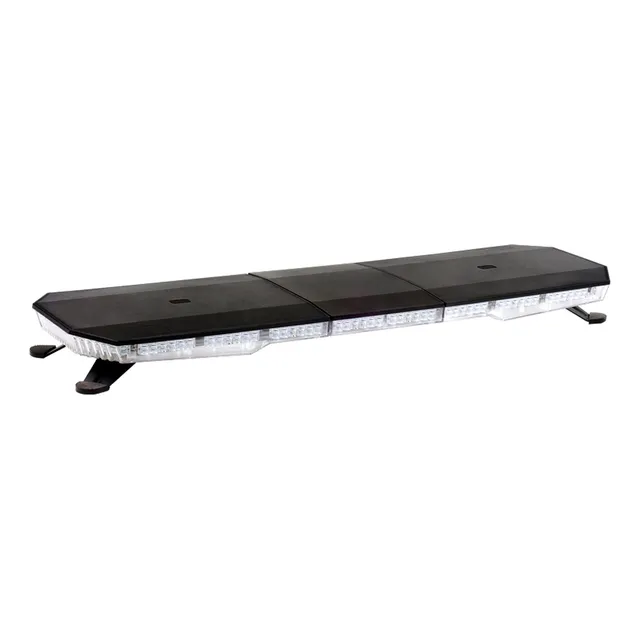 Barral 12-24v Base Aluminio 38 Led Ambar 97x28x5cm