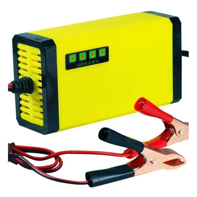 Cargador Inteligente Para Bateria Carro Moto 12v Nuevo