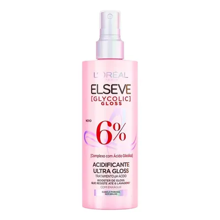 Acidificante Capilar Ultra Gloss com Ácido Glicólico L'Oréal Paris Elseve 200ml