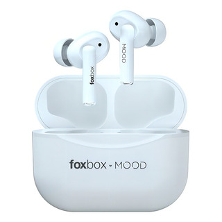 Auricular Foxbox Tws Mood 6hrs Cancelación De Ruido Blanco Auricular Foxbox Tws Mood 6hrs Cancelación De Ruido Blanco