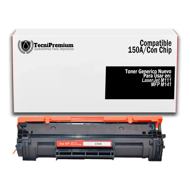 Toner W1500a 150a Para Hp M 111a M111w M141w Negro Con Chip