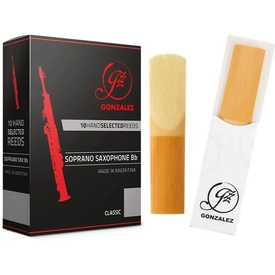Palheta Gonzalez Classic Para Sax Soprano - Escolha O Nº