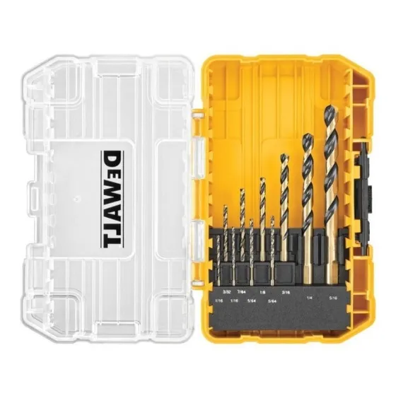 Juego De Mechas Taladro Dewalt 10 Piezas