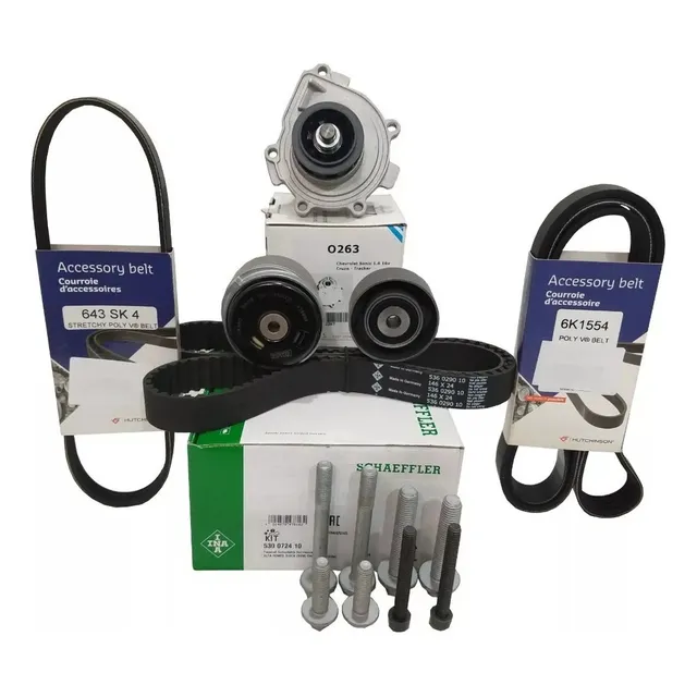 Kit Distribucion Cruze Tracker 1.8 16v + Bomba Dolz + Poli V