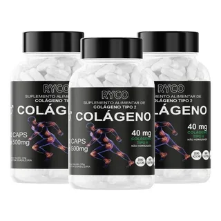 3x ColĂĄgeno Tipo2 40mg Original - Envio JĂĄ 3x ColĂĄgeno Tipo2 40mg Original - Envio JĂĄ