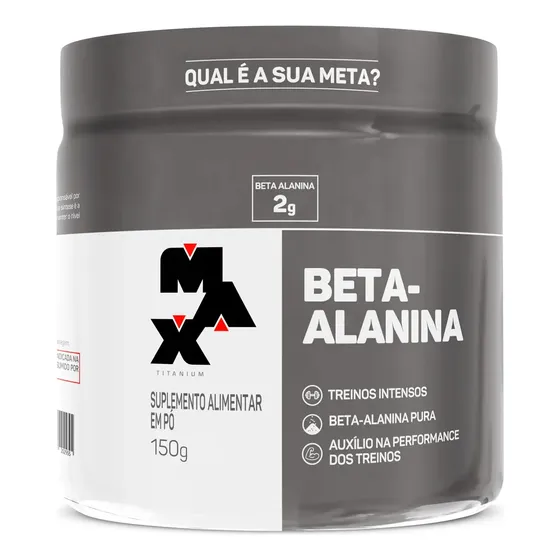 Beta Alanina 150g Max Titanium Sem Sabor
