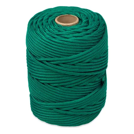 Rolo Corda 4mm Trançada Seda Branco Com Alma Azzure