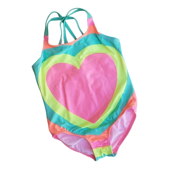 Traje De Baño Niña Malla De Baño Carters 7 Años 