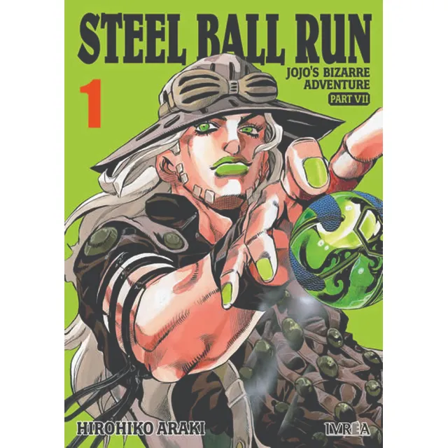 Manga Jojos Bizarre Adventure Parte 7 Steel Ball Run Ivrea