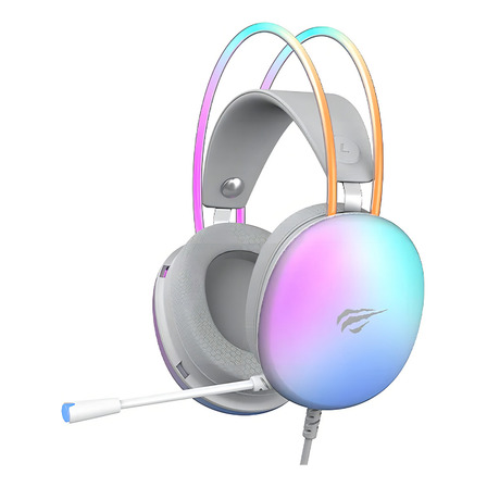 Headset Gamer Havit Gamenote H2037d Rgb Branco Headset Gamer Havit Gamenote H2037d Rgb Branco