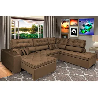Sofa De Canto RetrĂĄtil E ReclinĂĄvel Cama Inbox Platinum Sofa De Canto RetrĂĄtil E ReclinĂĄvel Cama Inbox Platinum