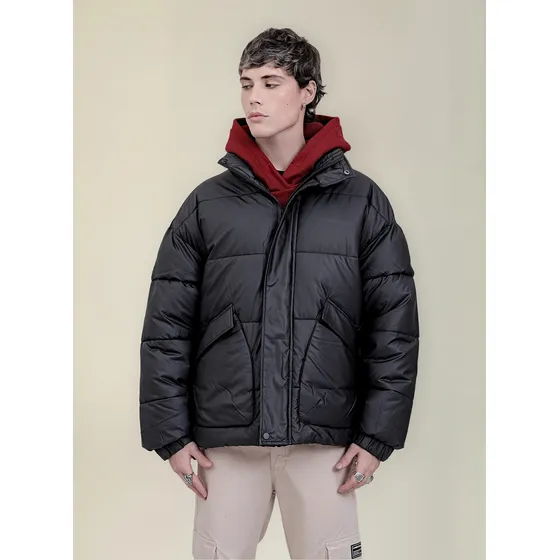 Campera Puffer Negra Unisex Calidad Importada Premium Abrigo