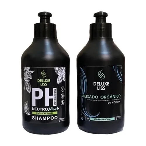 Kit Alisado Progresivo Orgánico Deluxe Liss® ,  300ml!