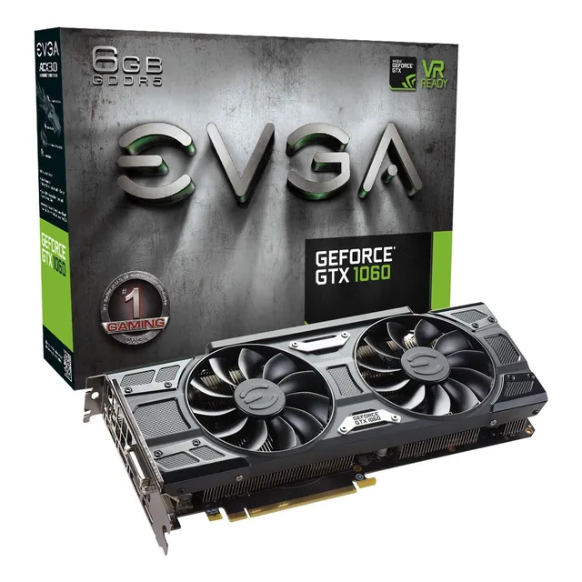 Tarjeta Gráfica Evga Geforce Gtx 1060 6gb Gaming Acx 3.0