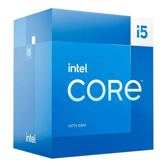 Processador gamer Intel Core I5-13400F BX8071513400F de 10 núcleos e 4.6GHz de frequência