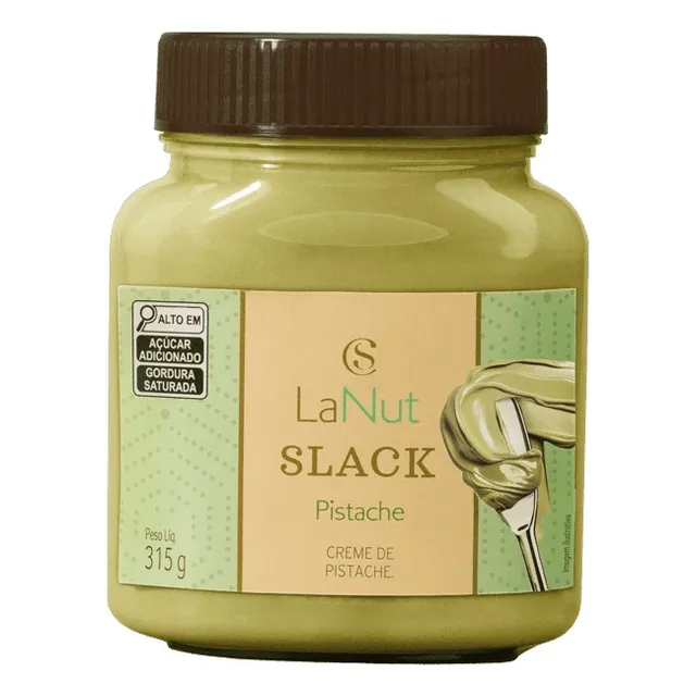 Creme De Pistache Slack Lanut 315g Cacau Show