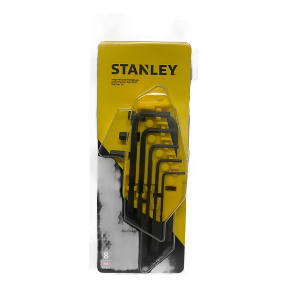 Juego De Llaves Allen Sae 8 Piezas Stanley