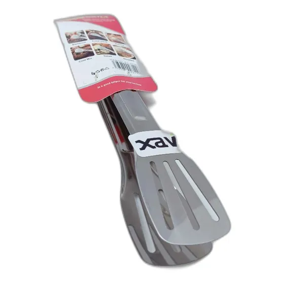 Pinza Multiuso Ensalada Parrillera Acero 10* Dg. 8765 Xavi