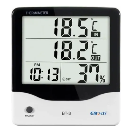 Termohigrometro Digital Bt-3 Elitech