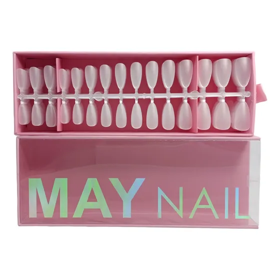 Tips Para Uñas 450 Piezas, Tipo Almendra, 15 Tamaños 