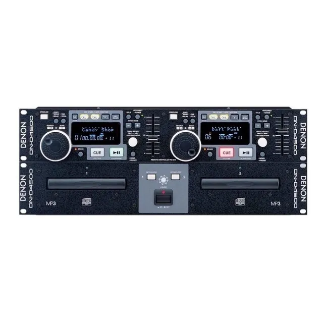 Reproductora Dj Doble Cd Denon Dn D4500 Como Nuevo!!!