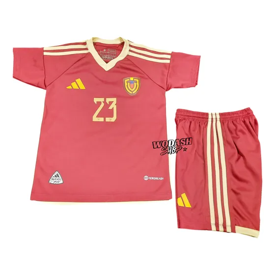 Uniforme De Niños Vinotinto 2024/2025 Rondón Y Soteldo