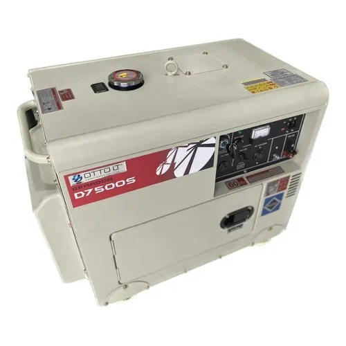 Grupo Gerador 7,5kva Agrale - Diesel - Silenciado - D7500s - Automático Acompanha o QTA