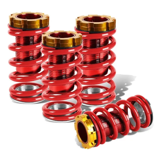 Kit De Suspension Coilover Universal Espirales Jdm Regulabl 