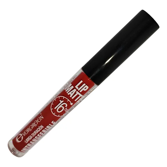 Labial Lipgloss Mate 16h Larga Duracion Intransferible Gloss