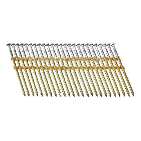 Caja De 2,500 Clavos Galvanizados 21 Grados, 3-1/4 Pulgadas