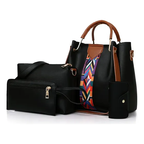Set De Carteras Para Damas 4 Piezas