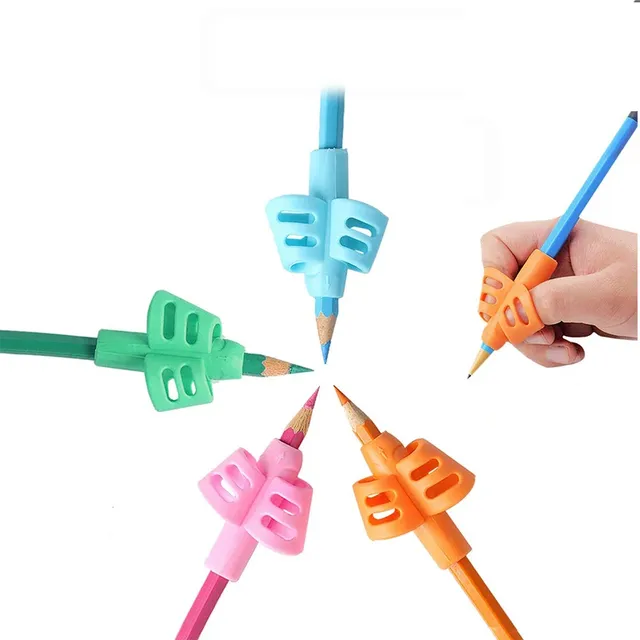 Corrector Escritura Adaptador Lápiz Niños Estudiantes X4