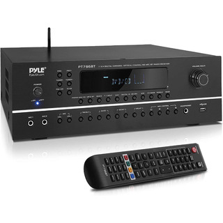 Amplificador Estéreo Pyle, Wi-fi, Bluetooth, 2000 Watt Amplificador Estéreo Pyle, Wi-fi, Bluetooth, 2000 Watt