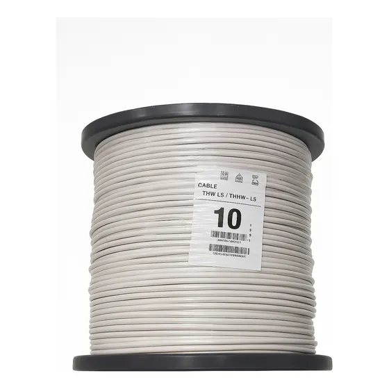 Cable # 10 Marca Condulac Carrete 1000 Mts Cubierta Blanco