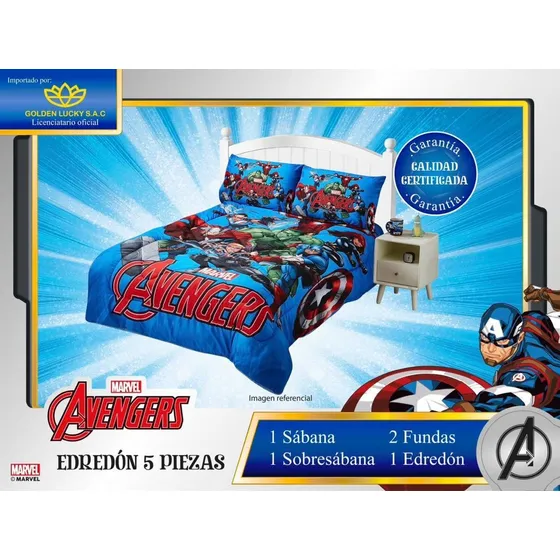 Edredon Infantil Con Juego De Sabana