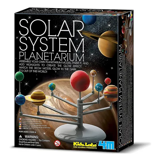 Juego Educativo 4m Planetario De Sistema Solar De Escritorio