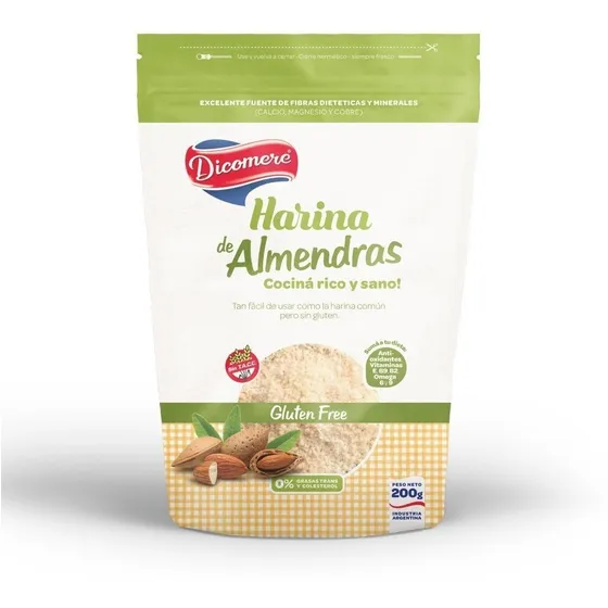 Harina De Almendras Sin Tacc 200g Dicomere