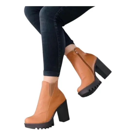 Botines Altos Para Dama