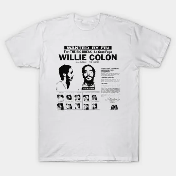 Playera Willie Colón The Hustler