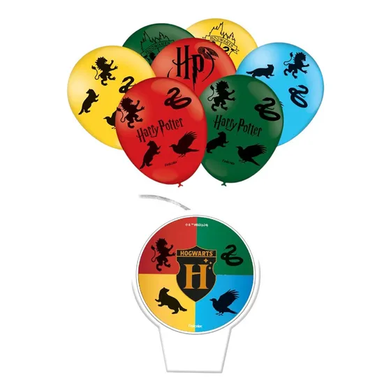 Kit Fiesta! Harry Potter - Balões + Vela