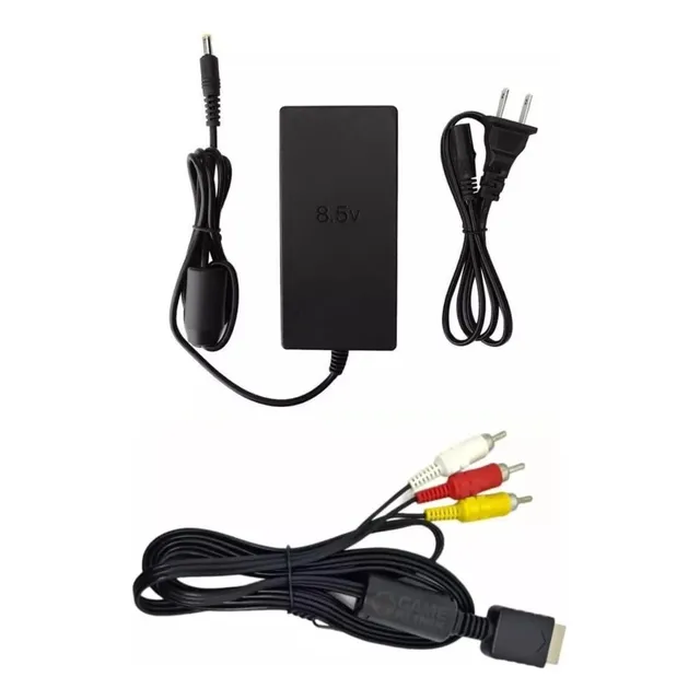 Cable De Audio Y Video Para Ps1 Ps2 Ps3 Rca + Eliminador Ps2