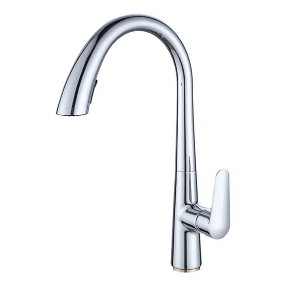 Grifo Cocina Jaerb Extraible Un Solo Mango Plateado Agua 360