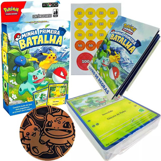 Pokemon Minha Primeira Batalha Pikachu E Bulbasauro Pokemon Minha Primeira Batalha Pikachu E Bulbasauro