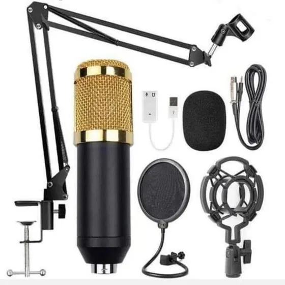 Microfono Condensador Profesional Bm800 Kit