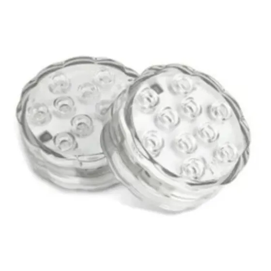 Luz Led Control Remoto Luces Multicolor Sumergibles En Agua