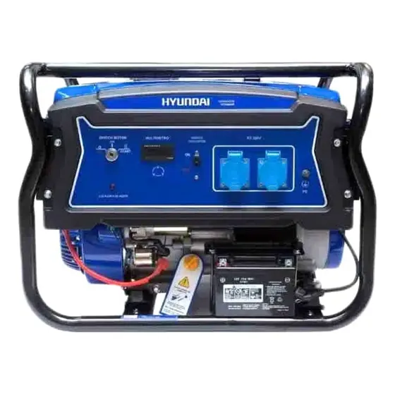 Planta Eléctrica Hyundai Hydg4050e  65% Ahorro De Gasolina