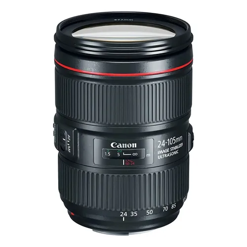 Lente Zoom Canon EF 24-105mm f/4 IS II USM, Para Câmeras DSLR