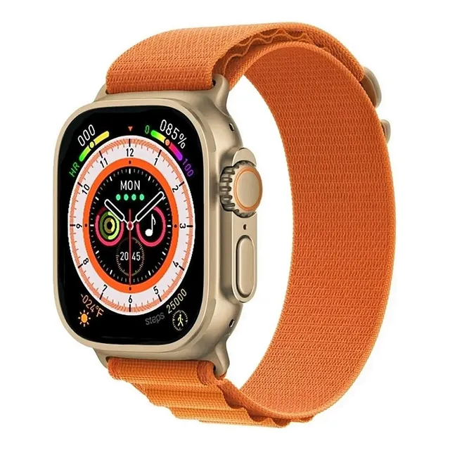 Reloj inteligente Smart Watch Hw8 Ultra Screen 2.02 Serie 8, reloj inteligente de color dorado