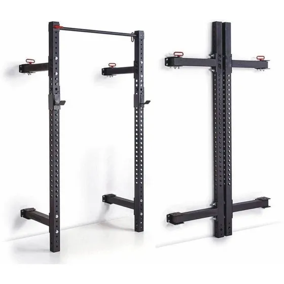 Rack Plegable Para Gimnasia En Casa O Crossfit Multiestación